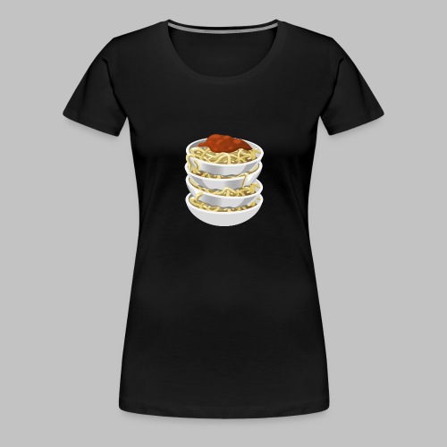 food tasty pasta 2400px - Women's Premium T-Shirt