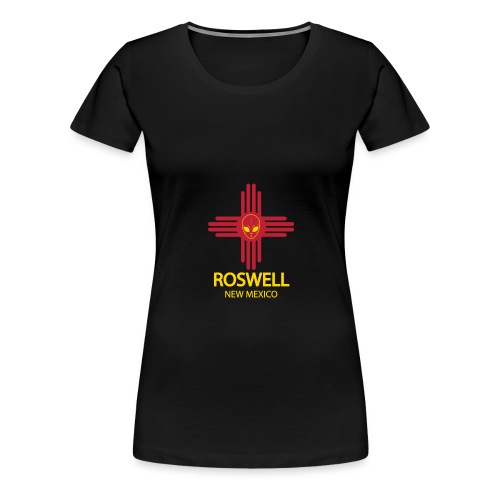 Alien New Mexico - Women's Premium T-Shirt