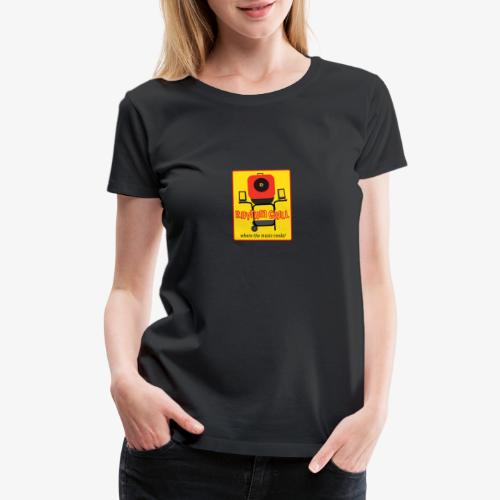 Rhythm Grill patch logo - Women's Premium T-Shirt