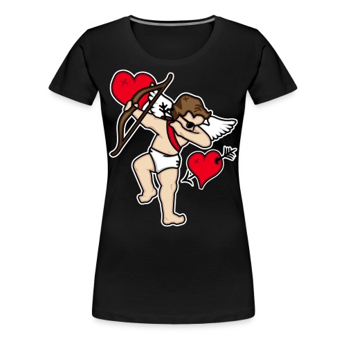 Dabbing Cupid For Valentines Day Gift T shirts - Women's Premium T-Shirt