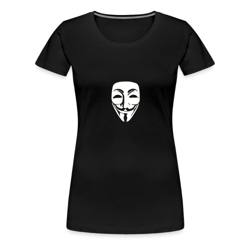 Anonymous Just Face gif - Women's Premium T-Shirt