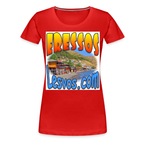 Eressos Lesvos jpg - Women's Premium T-Shirt