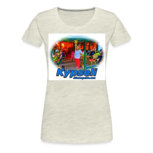 Kypseli Foibos jpg - Women's Premium T-Shirt