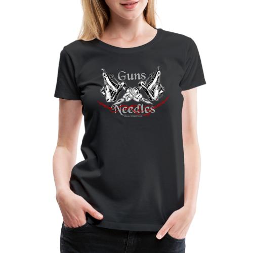 Guns & Needles - Women's Premium T-Shirt