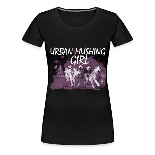 URBAN MUSHING PURPLE - Women's Premium T-Shirt