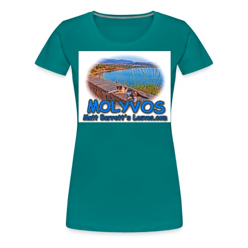 Molyvos cat jpg - Women's Premium T-Shirt