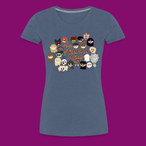 The Valerine Manor Characters - Women's Premium T-Shirt