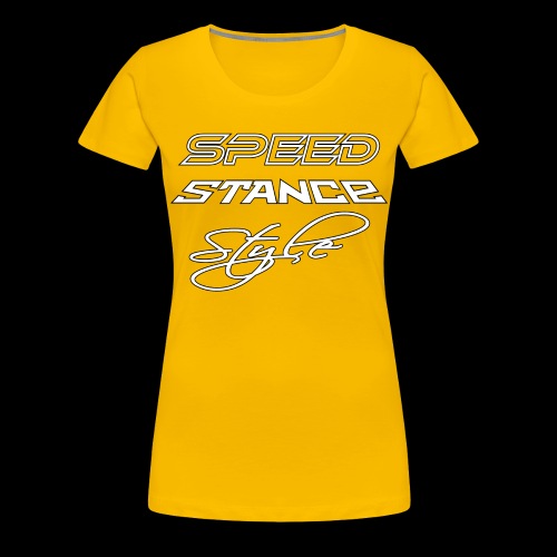 Speed stance style - Women's Premium T-Shirt
