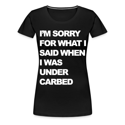undercarbed2 png - Women's Premium T-Shirt