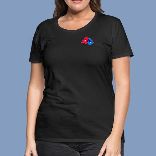 Front and Back Logo - Women's Premium T-Shirt