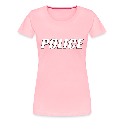 Police White - Women's Premium T-Shirt