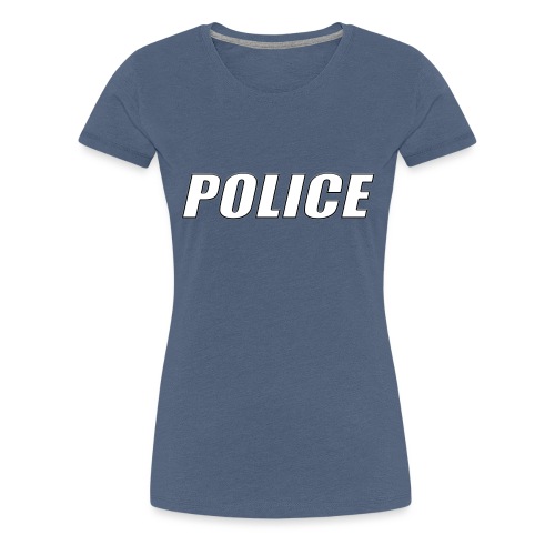 Police White - Women's Premium T-Shirt