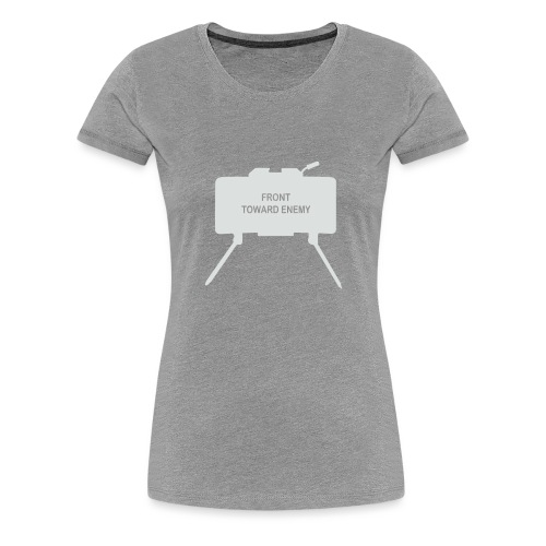 Claymore Mine (Minimalist/Light) - Women's Premium T-Shirt