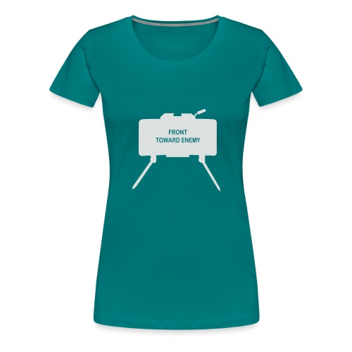 Claymore Mine (Minimalist/Light) - Women's Premium T-Shirt