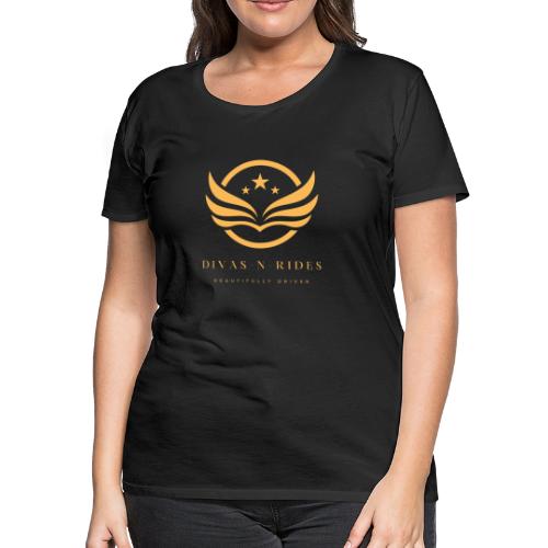 Divas N Rides Wings1 - Women's Premium T-Shirt