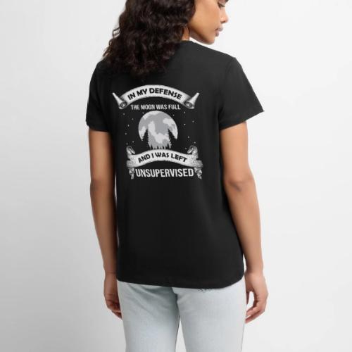 The Moon Was Full - Women's Premium T-Shirt