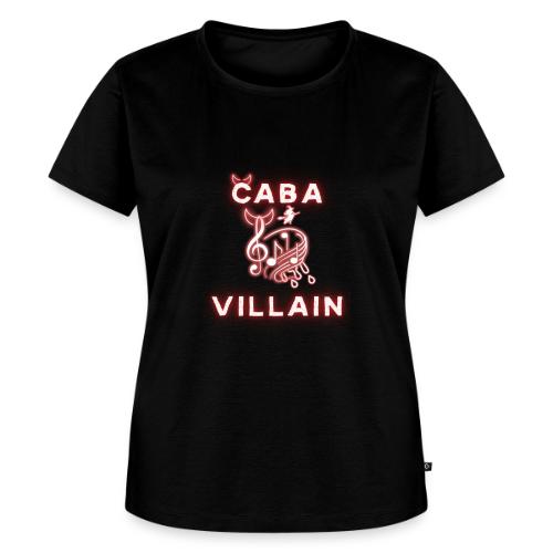 CabaVillain - White Text - Women's Premium T-Shirt