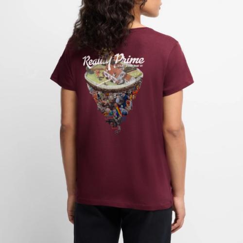 Reality Prime (On Color, Back Design) - Women's Premium T-Shirt