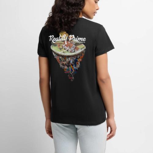 Reality Prime (On Color, Back Design) - Women's Premium T-Shirt
