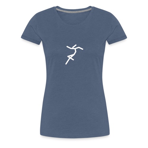 N Ninja Falling - Women's Premium T-Shirt