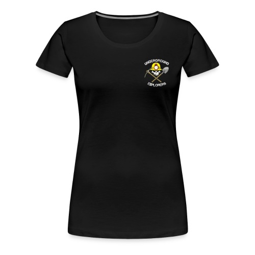 minerlogo1bblackfixed - Women's Premium T-Shirt