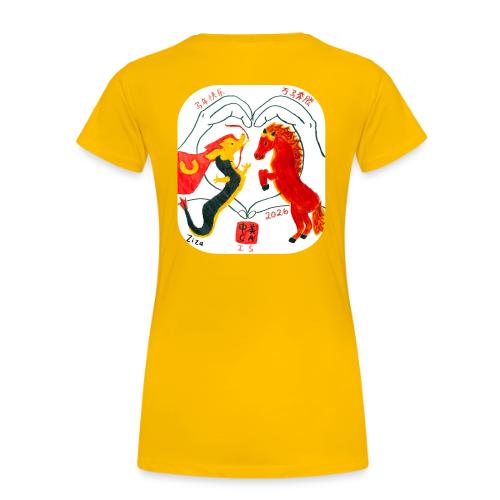LNY 2026 MS Design Winner Ziza P - Women's Premium T-Shirt