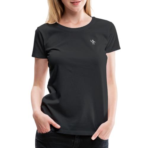 Get Down Astronaut Signature - White Logo - Women's Premium T-Shirt