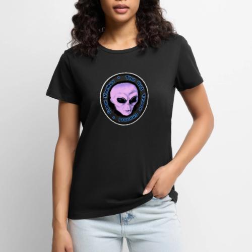 Badge crewPINKY with Back Crew Logo - Women's Premium T-Shirt