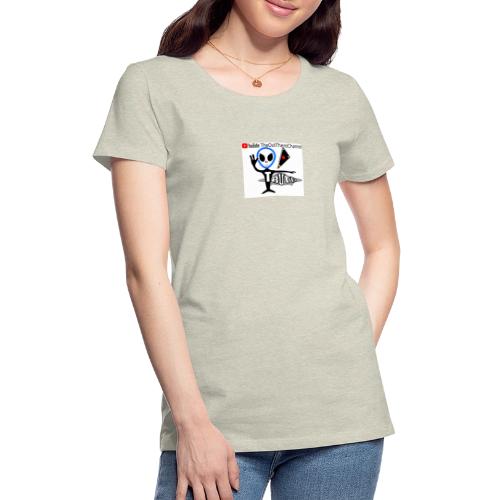 NewOTLogo Final TUBE2019 with Back Pinky Crew Logo - Women's Premium T-Shirt