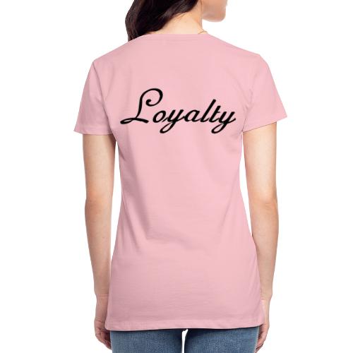 Loyalty Brand Items - Black Color - Women's Premium T-Shirt