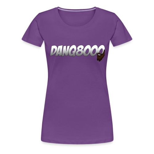 DanQ8000 Logo with Beard May 2015 png - Women's Premium T-Shirt