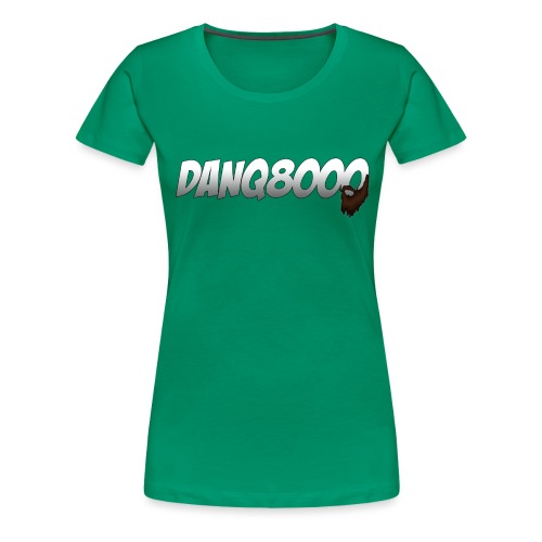 DanQ8000 Logo with Beard May 2015 png - Women's Premium T-Shirt