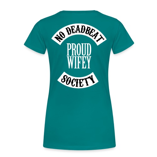 PROUD WIFEY 4 png - Women's Premium T-Shirt