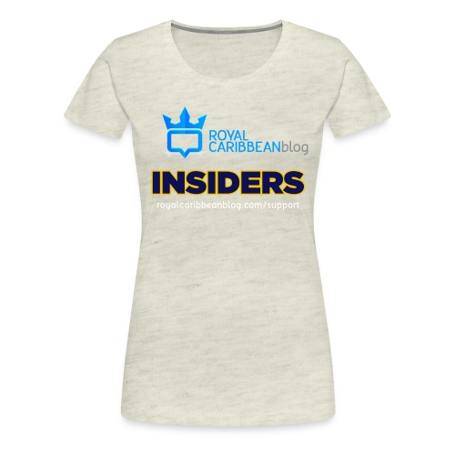 insider-back - Women's Premium T-Shirt