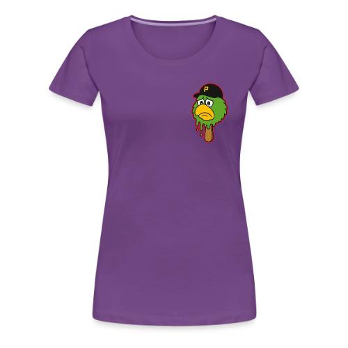 Summertime Sadness (2-sided on black w/ red) - Women's Premium T-Shirt