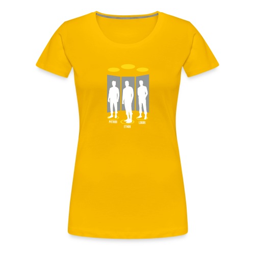 Pathos Ethos Logos - Women's Premium T-Shirt