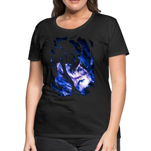 Alien Monster - Women's Premium T-Shirt