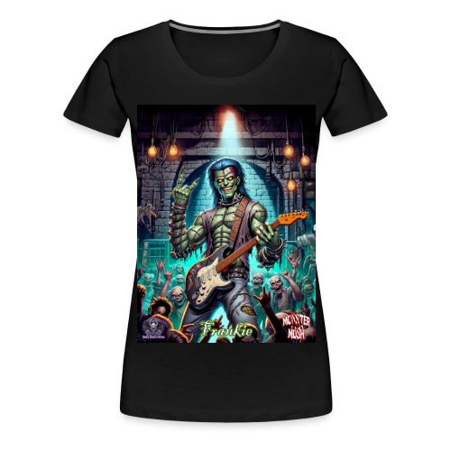 Monster Mosh 2024 Tour Frankie Guitar #DF-001 - Women's Premium T-Shirt