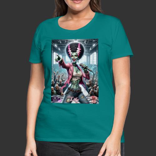 Monster Mosh 2024 Tour Lily Singer #DL-001 - Women's Premium T-Shirt
