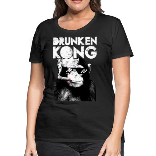 DrunkenKong - Women's Premium T-Shirt