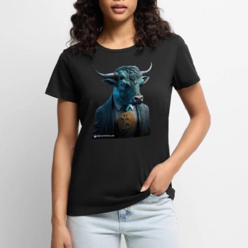 MDC The Bitcoin Bull - Women's Premium T-Shirt