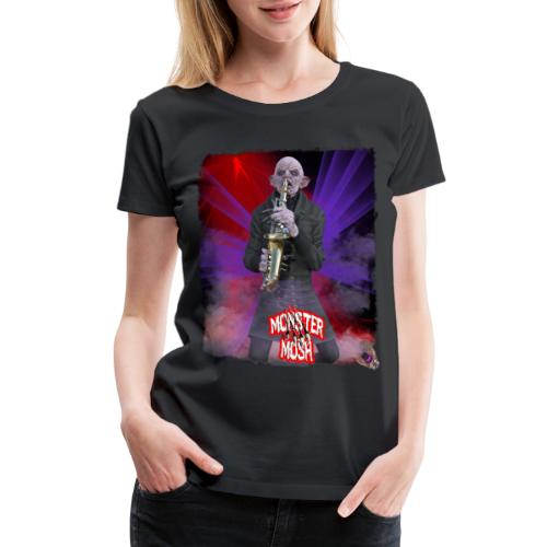 Monster Mosh Nosferatu Saxophone - Women's Premium T-Shirt
