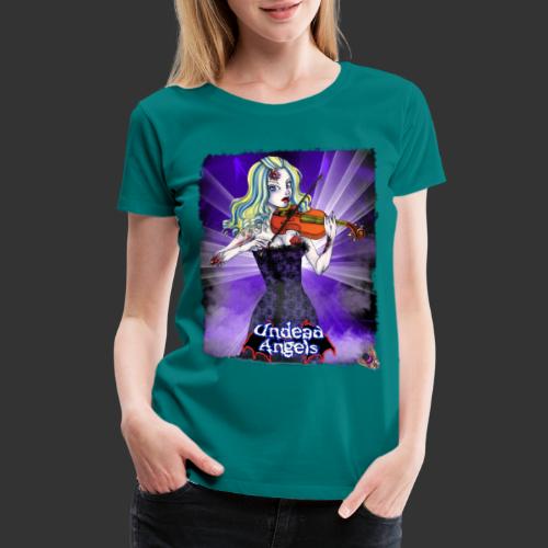 Undead Angels: Zombie Violinist Ariel Classic - Women's Premium T-Shirt