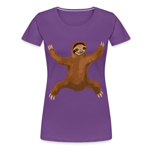 Sloth Love Hug - Women's Premium T-Shirt