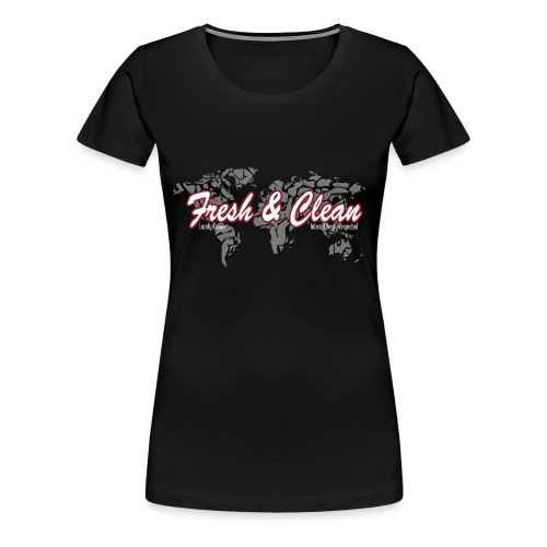 freashandcleanlogojordan1 - Women's Premium T-Shirt