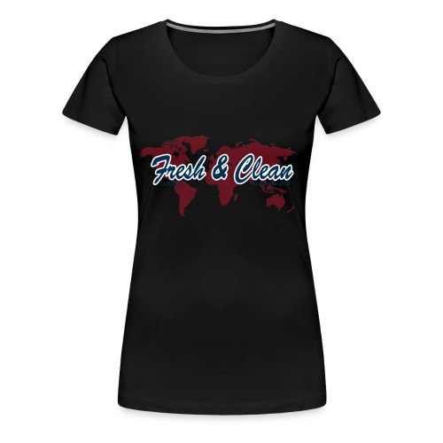 freashandcleanlogogiants - Women's Premium T-Shirt
