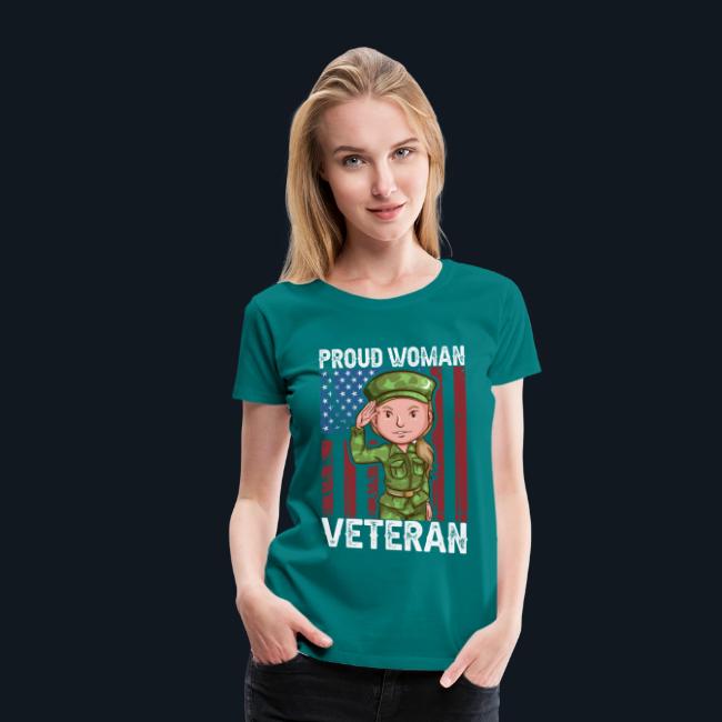 Proud Woman Veteran