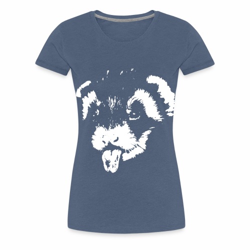 Sweet Cheeky Nimble Pet Head Stick Out Tongue Gift - Women's Premium T-Shirt