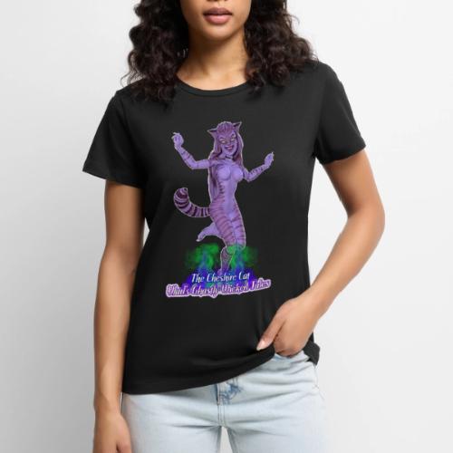 Ghastly Wicked Tales: Cheshire Cat - Women's Premium T-Shirt