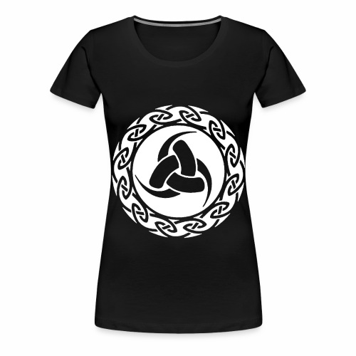 Triskelion - The 3 Horns of Odin Gift Ideas - Women's Premium T-Shirt